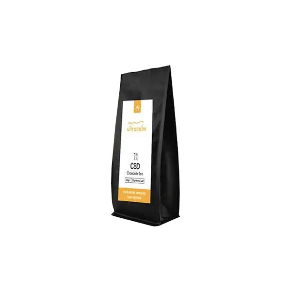 Ultracalm 1.5% CBD Hemp Tea - Chamomile 40g | JCS Infusions | Hall of Vape |  | CBD Products