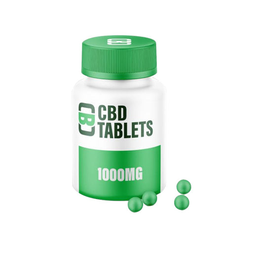 CBD Asylum Tablets 1000mg CBD 100 Tablets (BUY 1 GET 2 FREE) | CBD Asylum | Hall of Vape |  | CBD Products