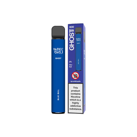 20mg Vapes Bars Ghost 800 Disposable Vape Device 650 Puffs | Vapes Bars | Hall of Vape |  | Vaping Products