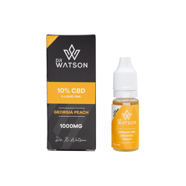 Dr Watson 1000mg Full Spectrum CBD E-liquid 10ml (BUY 1 GET 1 FREE) | Dr Watson | Hall of Vape |  | CBD Products