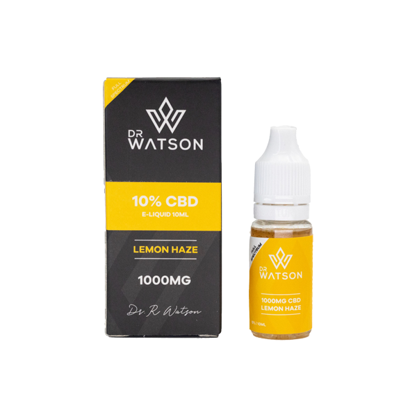 Dr Watson 1000mg Full Spectrum CBD E-liquid 10ml (BUY 1 GET 1 FREE) | Dr Watson | Hall of Vape |  | CBD Products