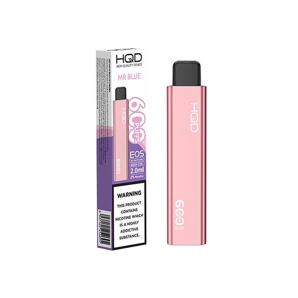 20mg HQD EOS Disposable Vape 600 Puffs | HQD | Hall of Vape |  | Vaping Products