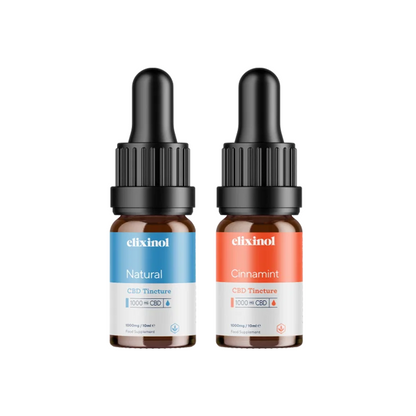 Elixinol 1000mg CBD Oil Tinctures - 10ml