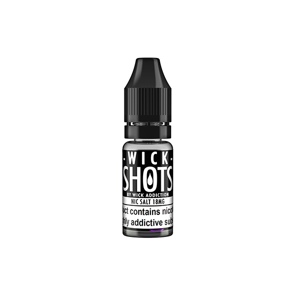 18mg Wick Addiction Wick Shot 10ml Nic salt (70VG/30PG) | Wick Addiction | Hall of Vape |  | Vaping Products