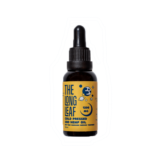 The Long Leaf 1200mg Day Cold Pressed Oil 30ml | The Long Leaf | Hall of Vape |  | CBD Products