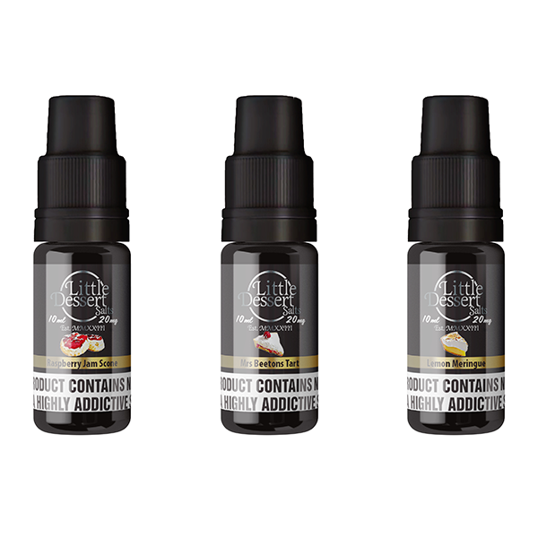 20mg Little Dessert Salts 10ml Nic Salts (50VG/50PG) | Little Dessert Salts | Hall of Vape |  | Vaping Products