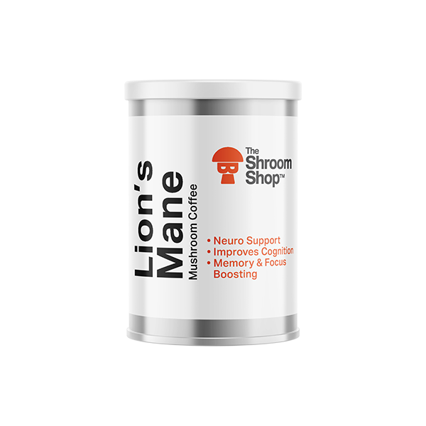 The Shroom Shop 30000mg Lions Mane Nootropic Coffee - 100g | The Shroom Shop | Hall of Vape |  | Nootropics & Supplements