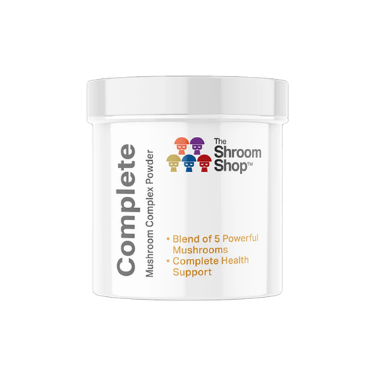 The Shroom Shop 225000mg Complete Mushroom Complex Powder - 225g | The Shroom Shop | Hall of Vape |  | Nootropics & Supplements