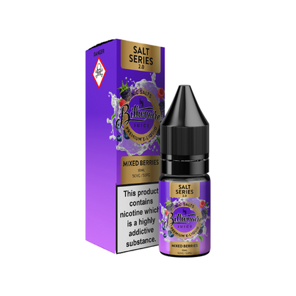 20mg Billionaire Juice Salt Series 2.0 10ml Nic Salts (50VG/50PG) | Billionaire Juice | Hall of Vape |  | Vaping Products