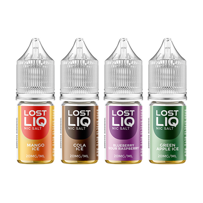 20mg Lost Liq Nic Salts (50VG/50PG) | Lost Liq | Hall of Vape |  | Vaping Products