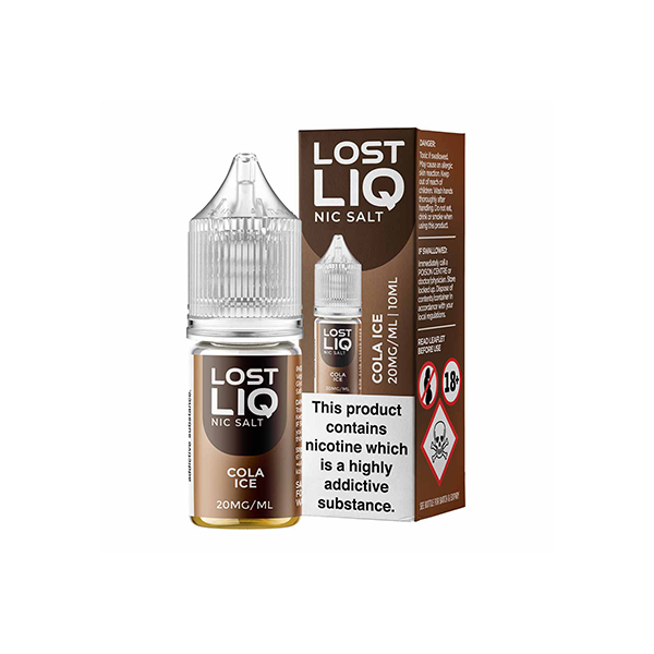 10mg Lost Liq Nic Salts (50VG/50PG) | Lost Liq | Hall of Vape |  | Vaping Products