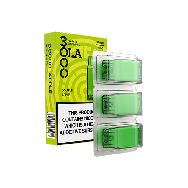 20mg SMPO Ola 3000 Prefilled Pods - 2ml | SMPO | Hall of Vape |  | Vaping Products