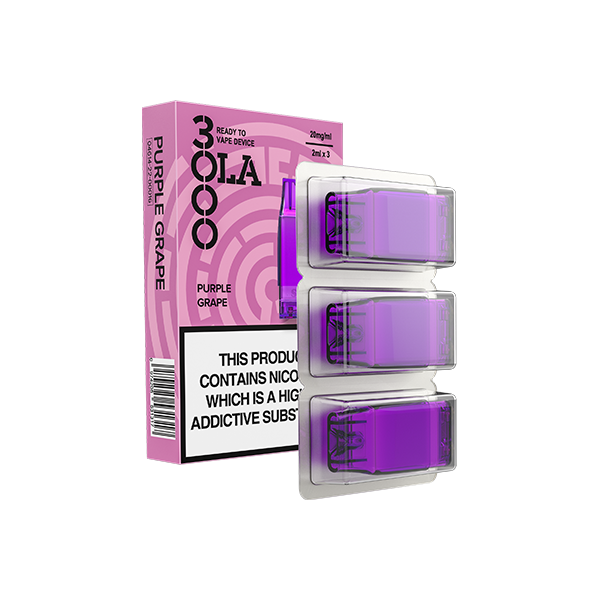 20mg SMPO Ola 3000 Prefilled Pods - 2ml | SMPO | Hall of Vape |  | Vaping Products