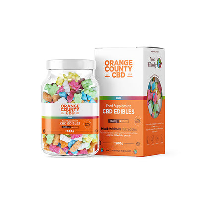 Orange County CBD 1600mg Gummies - Large Pack | Orange County | Hall of Vape |  | CBD Products