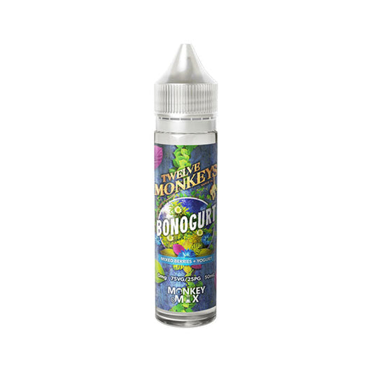 Twelve Monkeys 50ml Shortfill 0mg | Twelve Monkeys | Hall of Vape |  | Vaping Products