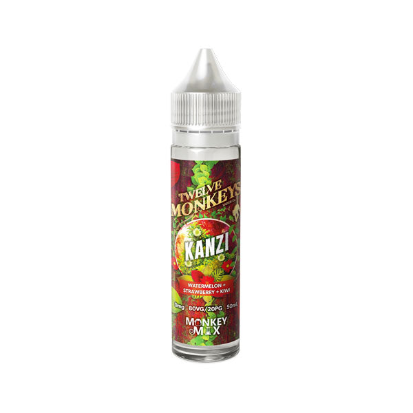 Twelve Monkeys 50ml Shortfill 0mg | Twelve Monkeys | Hall of Vape |  | Vaping Products