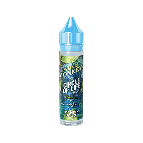 Twelve Monkeys Ice Age 50ml Shortfill 0mg (70VG/30PG) | Twelve Monkeys | Hall of Vape |  | Vaping Products