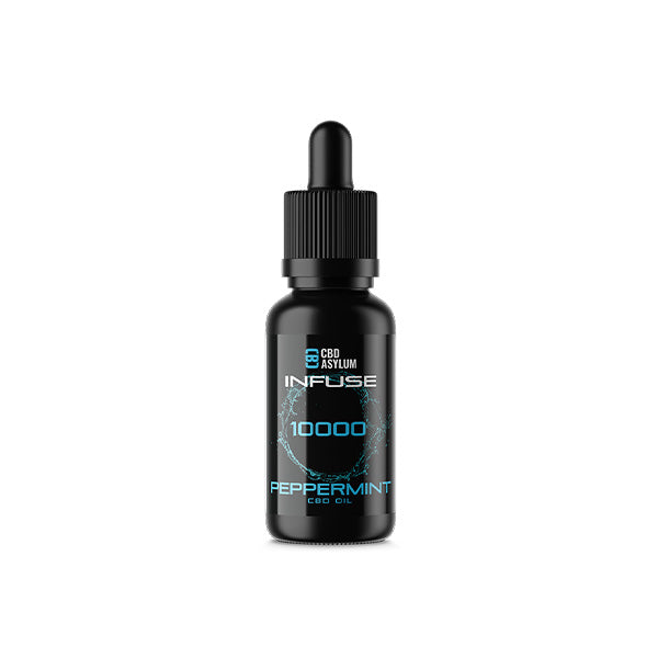 CBD Asylum Infuse 10000mg CBD Peppermint Oil - 30ml (BUY 1 GET 2 FREE) | CBD Asylum | Hall of Vape |  | CBD Products