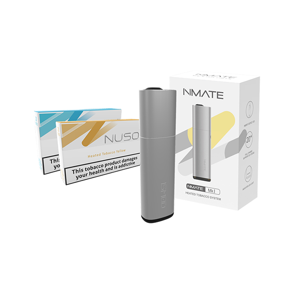 NUSO Heated Tobacco Sticks Starter Kit Pack (Free Nmate Device) | NUSO | Hall of Vape |  | Smoking Products