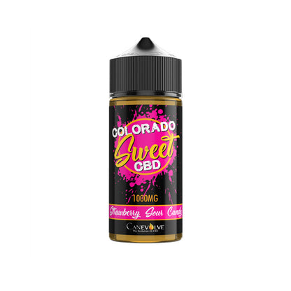 Colorado Sweet 1000mg CBD Vaping Liquid 100ml (50PG/50VG) | Colorado | Hall of Vape |  | CBD Products