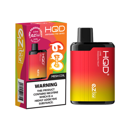 20mg HQD EZ Bar Disposable Vape Device 600 Puffs | HQD | Hall of Vape |  | Vaping Products