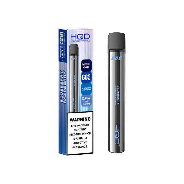 20mg HQD 600 Disposable Vape Device 600 Puffs | HQD | Hall of Vape |  | Vaping Products