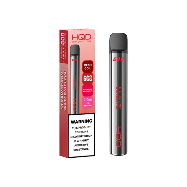 20mg HQD 600 Disposable Vape Device 600 Puffs | HQD | Hall of Vape |  | Vaping Products