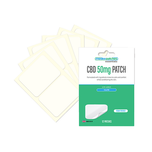 Medex Essentials 50mg CBD Patches - 12 pack | Medex Essentials | Hall of Vape |  | CBD Products