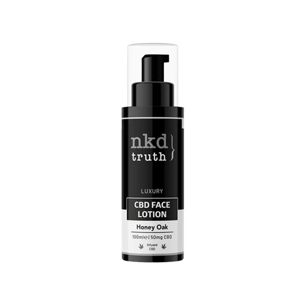 NKD 50mg CBD Face Lotion - 100ml | NKD | Hall of Vape |  | CBD Products