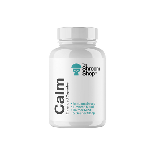 The Shroom Shop Enhanced Calm 67500mg Capsules - 90 Caps | The Shroom Shop | Hall of Vape |  | CBD Products