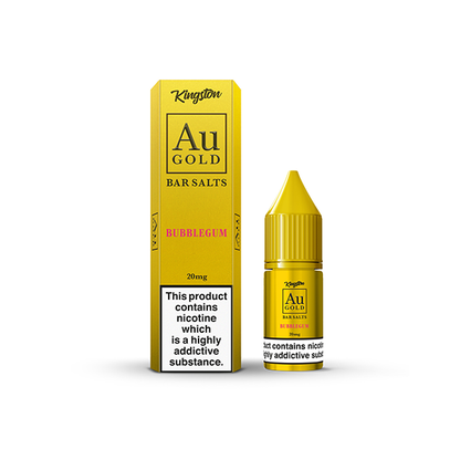 20mg AU Gold By Kingston Nic Salt 10ml (60VG/40PG) | Kingston | Hall of Vape |  | Vaping Products