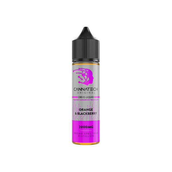 Cannatech 2000mg Broad Spectrum CBD E-liquid 50ml | Cannatech | Hall of Vape |  | Vaping Products