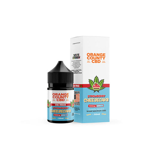 Orange County CBD Cali Range 1500mg CBD 50ml E-liquid (60VG/40PG) | Orange County | Hall of Vape |  | CBD Products