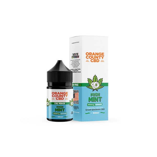 Orange County CBD Cali Range 2500mg CBD 50ml E-liquid (60VG/40PG) | Orange County | Hall of Vape |  | CBD Products