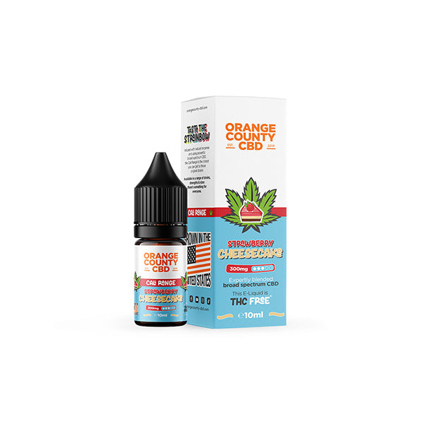 Orange County CBD Cali Range 300mg CBD 10ml E-liquid (60VG/40PG) | Orange County | Hall of Vape |  | CBD Products