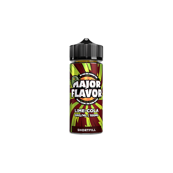 Major Flavor Reloaded 100ml Shortfill 0mg (70VG/30PG) | Major Flavor | Hall of Vape |  | Vaping Products