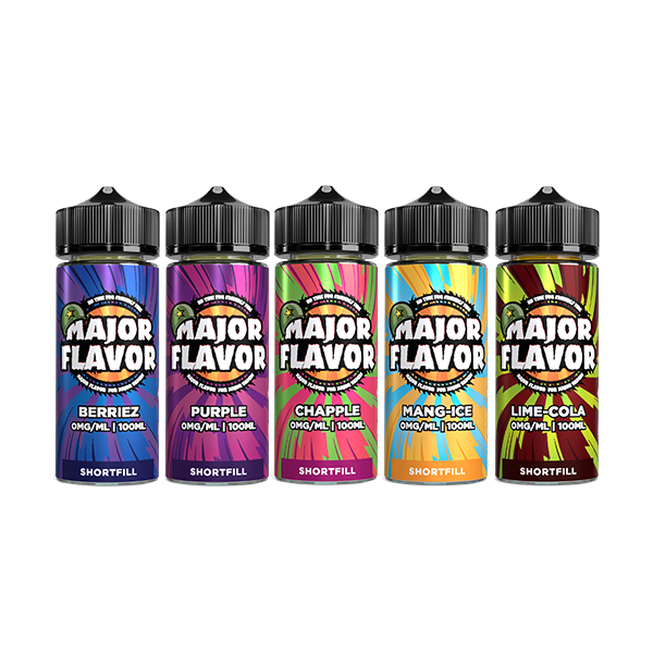 Major Flavor Reloaded 100ml Shortfill 0mg (70VG/30PG) | Major Flavor | Hall of Vape |  | Vaping Products