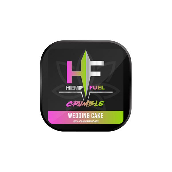 Hemp Fuel 85% Broad Spectrum CBD Crumble Wedding Cake - 1g | Hemp Fuel | Hall of Vape |  | CBD Products