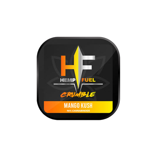 Hemp Fuel 85% Broad Spectrum CBD Crumble Mango Kush - 1g | Hemp Fuel | Hall of Vape |  | CBD Products