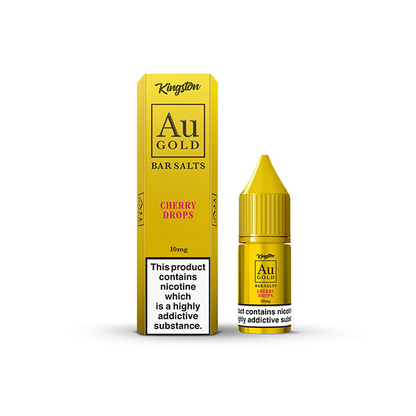 10mg AU Gold By Kingston Nic Salt 10ml (60VG/40PG) | Kingston | Hall of Vape |  | Vaping Products