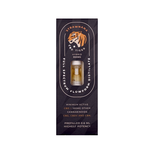 CBD Tiger 350mg Full Spectrum CBD Flowform Vape Cartridge | CBD Tiger | Hall of Vape |  | CBD Products