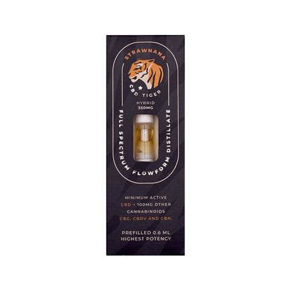 CBD Tiger 350mg Full Spectrum CBD Flowform Vape Cartridge | CBD Tiger | Hall of Vape |  | CBD Products