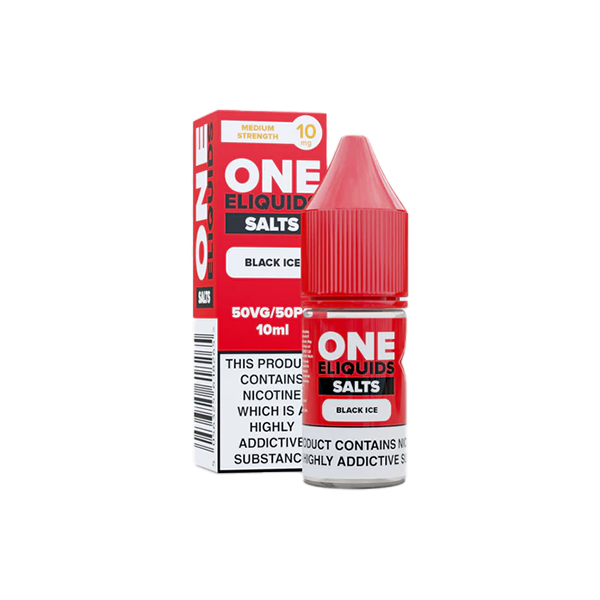 10mg One E-Liquids Flavoured Nic Salts 10ml (50VG/50PG) | One Eliquids | Hall of Vape |  | Vaping Products