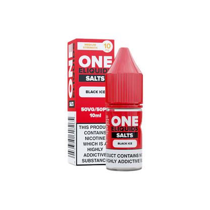 10mg One E-Liquids Flavoured Nic Salts 10ml (50VG/50PG) | One Eliquids | Hall of Vape |  | Vaping Products