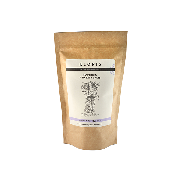 Kloris 1200mg Soothing CBD Bath Salts - 500g | Kloris | Hall of Vape |  | CBD Products