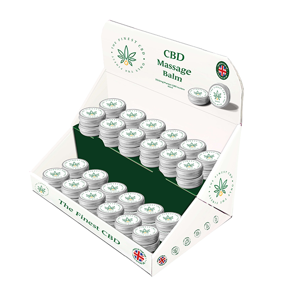 The Finest Balm CBD Massage Balm CDU Bundle x48 Units | The Finest Balm | Hall of Vape |  | CBD Products