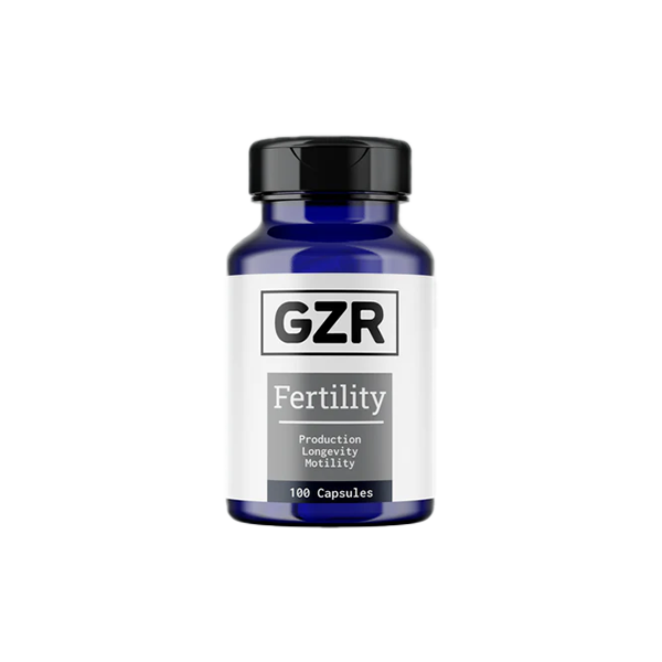 GZR 750mg Fertility 100 Capsules | GZR | Hall of Vape |  | Nootropics & Supplements