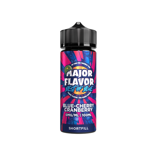 Major Flavour Best Of Blue 100ml Shortfill 0mg (70VG/30PG) | Major Flavor | Hall of Vape |  | Vaping Products