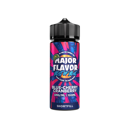 Major Flavour Best Of Blue 100ml Shortfill 0mg (70VG/30PG) | Major Flavor | Hall of Vape |  | Vaping Products