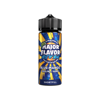 Major Flavour Best Of Blue 100ml Shortfill 0mg (70VG/30PG) | Major Flavor | Hall of Vape |  | Vaping Products